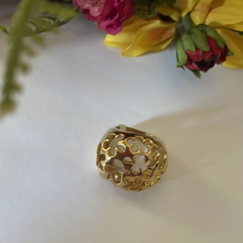 Stainless steel‎ beautiful woman ring size 8